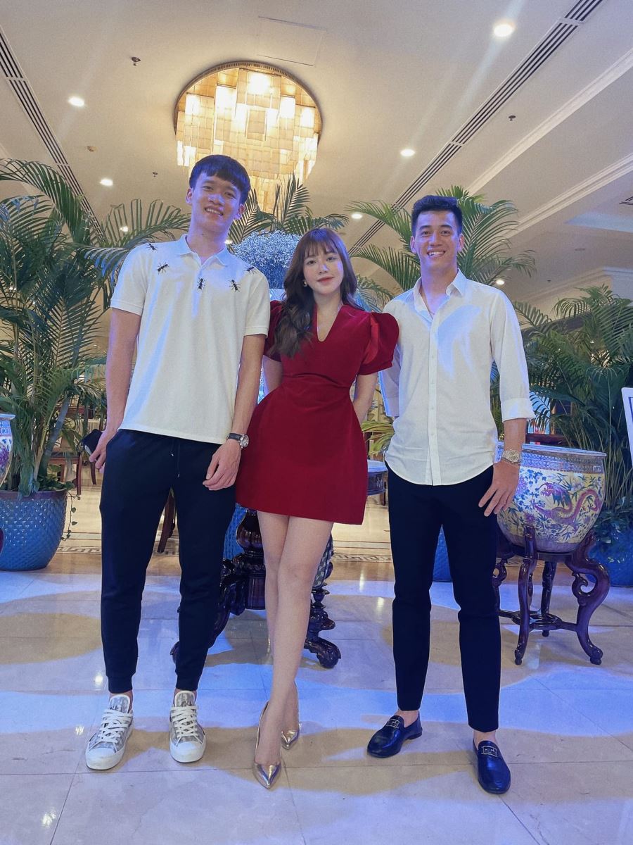 Hoàng Đức và Tiến Linh cùng quê Hải Dương