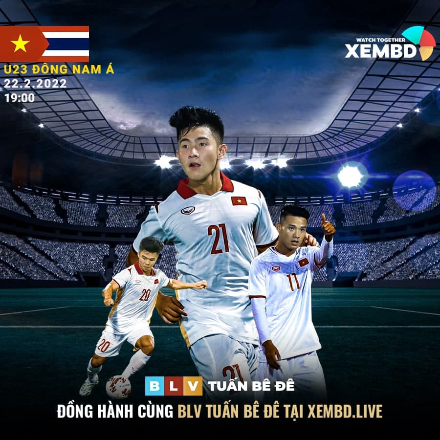 TRỰC TIẾP bóng đá U23 Việt Nam vs Thái Lan