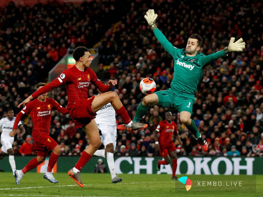 Liverpool vs West Ham lúc 00h30 ngày 06/03/2022 giải ngoại hạng Anh